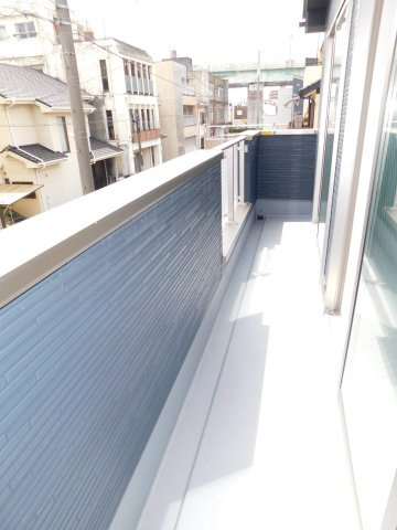 名古屋市中川区柳川町の新築一戸建のバルコニー|◇バルコニー◇　　南面で陽当り良好なワイドバルコニー♪　