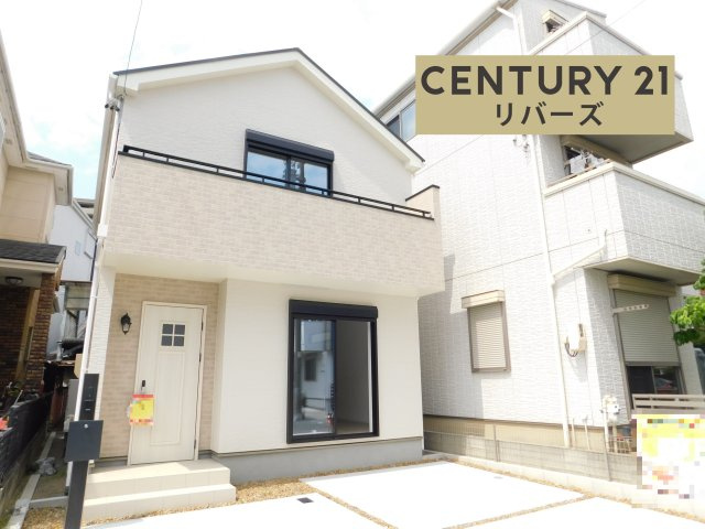 名古屋市南区曽池町２丁目の新築一戸建の外観|☆限定１棟☆　　いつでも見学出来ます♪（お問合せ当日、平日、水曜、夜間でもＯＫ）　駐車並列２台ＯＫ！　南向き！　教育施設徒歩８分圏内の好立地♪　南面ワイドバルコニー！