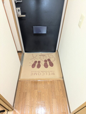 シューズボックス完備の玄関