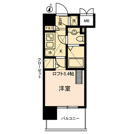 【間取り】 | ヴェルステージ川崎