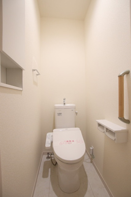 嬉しい温水洗浄便座付き