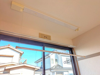 雨の日でも安心な室内物干し☆