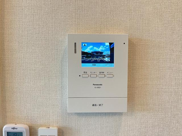 仮）高崎市上小鳥町Ｔ様新築アパートＡ棟の内装|カメラ付インターホン（イメージ）