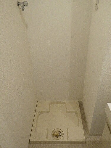 ＡＸＡＳ汐留の設備|洗濯機置場　※2018年10月撮影の写真