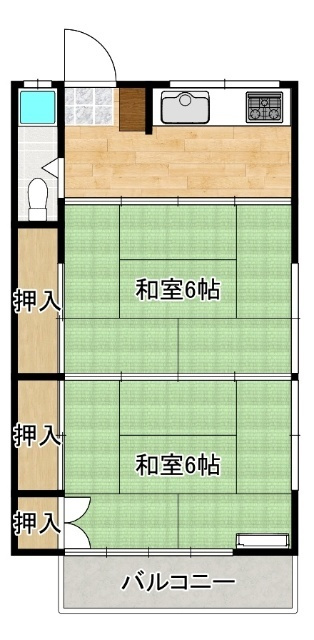サンハイツの間取り