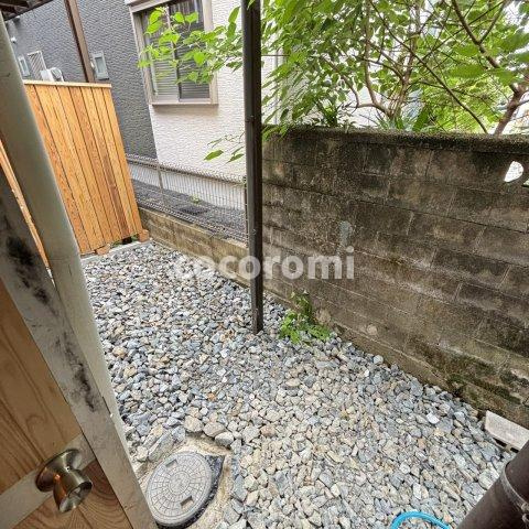 長尾元町　サウナ付き貸家の庭