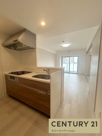 DAWN RESIDENCE sangenyahigasiのキッチン|システムキッチン！