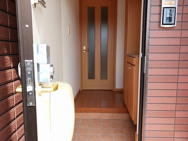 ル・クールＡの玄関|きれいな玄関です
