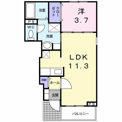 【間取り】 | パピヨン