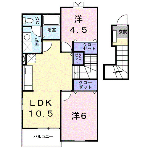 【間取り】 | ベルクノア・Ｅ