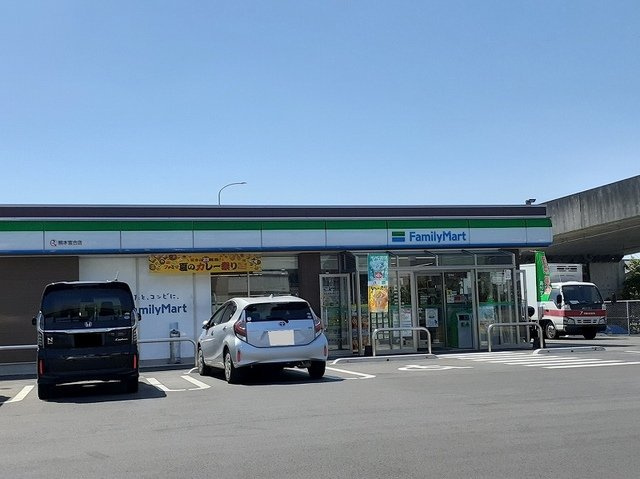 カーネリアンＡの周辺|ファミリーマート富合店まで500m
