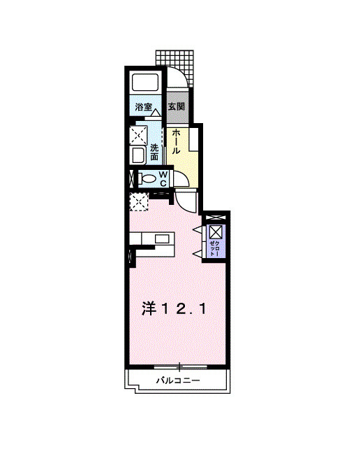 シーガル　ハイツⅡの間取り