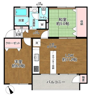 【間取り】 | たまプラーザ団地6街区5号棟