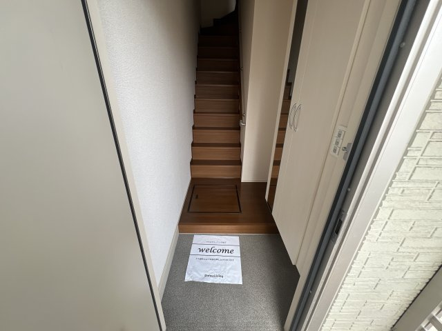 クラージュＫＳの玄関