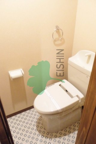 杢の長屋(もくの長屋)のトイレ|清潔感のあるトイレです。