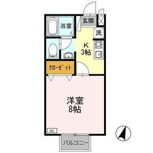 ハイム西五城の間取り