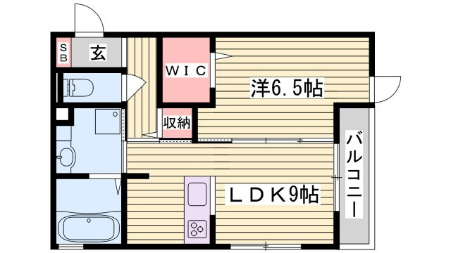 プリムローズ・佳音の間取り