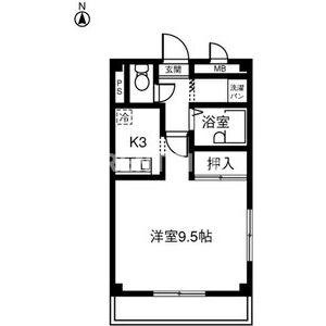 メルシー寿Eの間取り