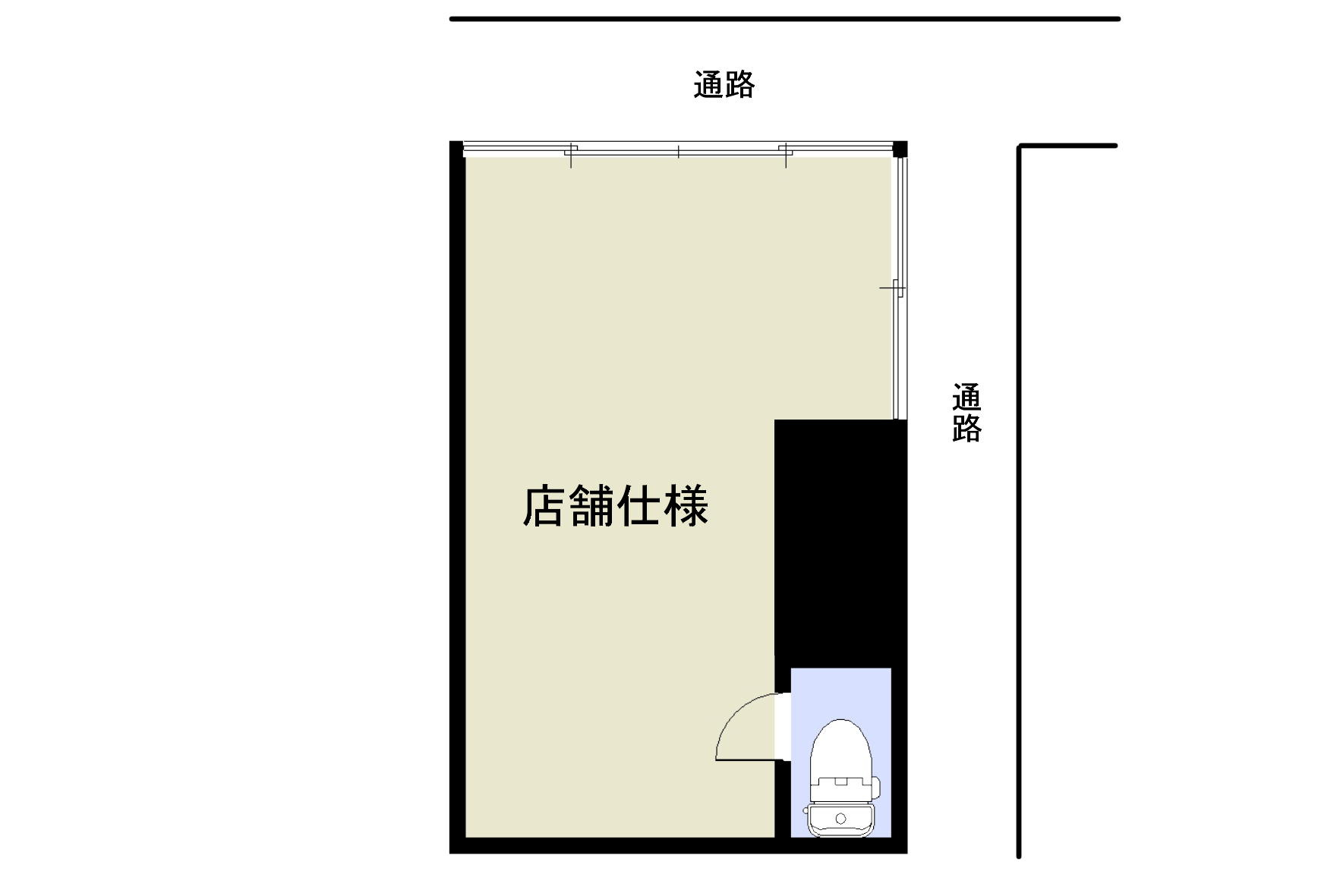 東小橋3丁目貸店舗