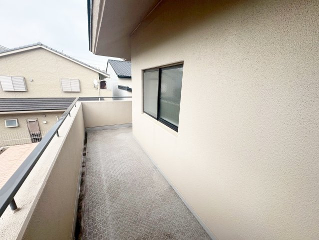 パークテラス桃山のバルコニー