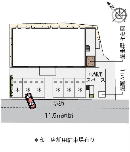 クレイノホーガ スターの区画図