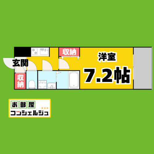S-RESIDENCE豊国通 ☆バイク空きあり!!の間取り