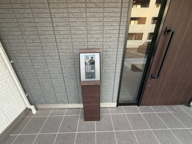 久留米市御井町のアパートのセキュリティ