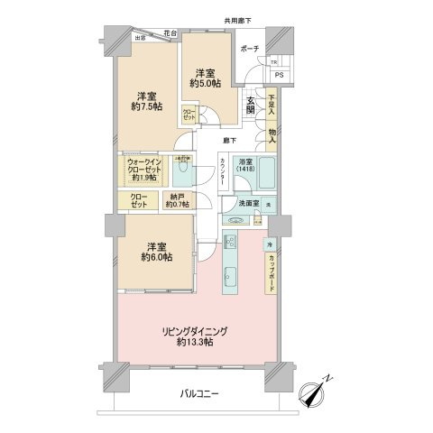 【間取り】 | シティタワー品川