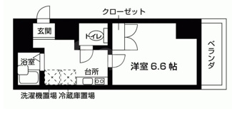 【間取り】 | レジデンス荏原