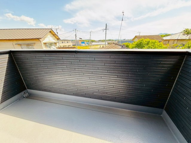 よかタウン／合志市須屋８期／1号棟のバルコニー