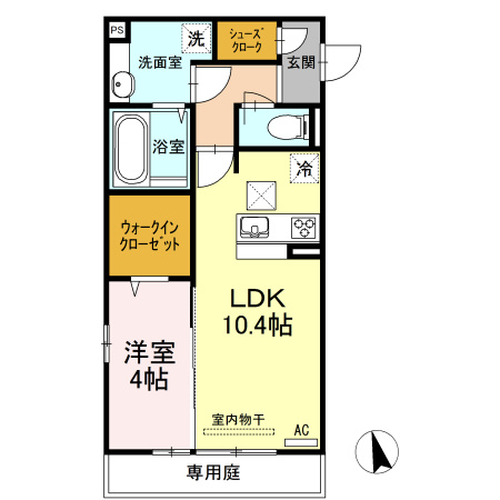 Ariaの間取り