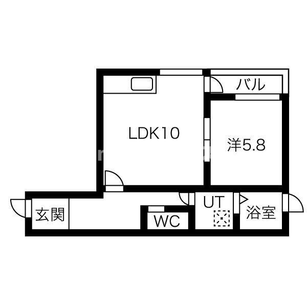 I. Residence天王寺の間取り
