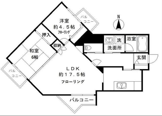 【間取り】 | クレスト和泉