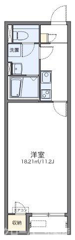 レオネクストクレール国分寺の間取り|代表的な間取のため実際の間取とは異なる場合があります