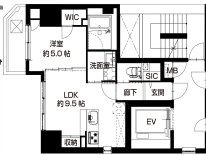 大阪市天王寺区上汐４丁目の店舗事務所