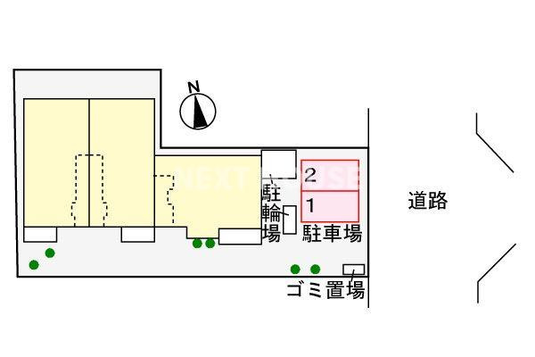 コージーコートの駐車場