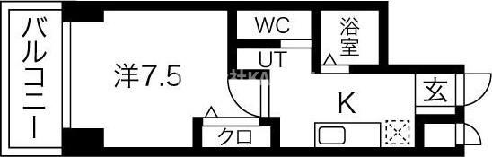 グランカーサ都島の間取り