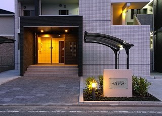 アージュドールのエントランス