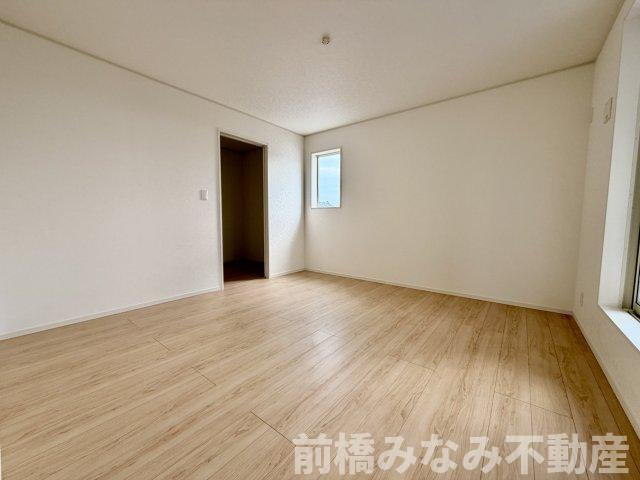 【新築】前橋市堀之下町第1　１号棟(全４棟)　クレイドルガーデン　新築建売分譲の洋室|個人の部屋や寝室として使える洋室です