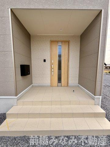 【新築】前橋市堀之下町第1　１号棟(全４棟)　クレイドルガーデン　新築建売分譲の玄関|毎日通る玄関はこちらです