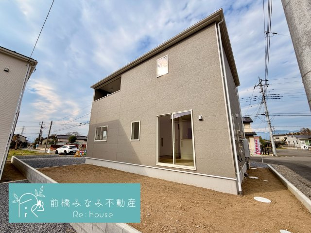 【新築】前橋市堀之下町第1　１号棟(全４棟)　クレイドルガーデン　新築建売分譲の外観|きれいな外観です
