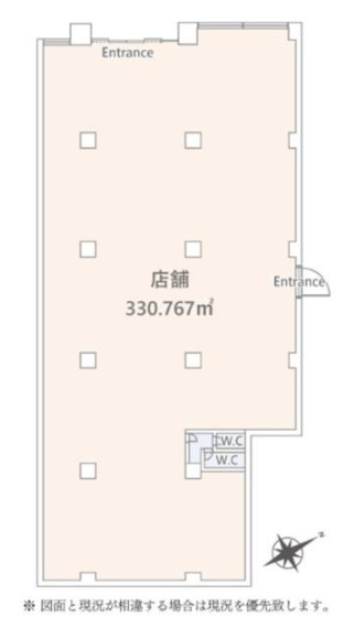 横浜市南区別所１丁目の倉庫の間取り