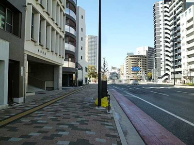 【前面道路含む現地写真】 | 広島市中区竹屋町