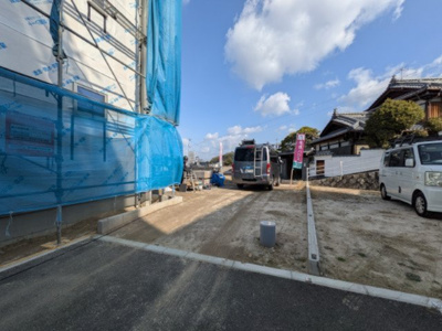 【外観】 | 安芸郡府中町桃山２丁目No.3 | 環境の良いエリアにある売地です。こちらは間取りや建築時期などの建築条件に指定がありません。