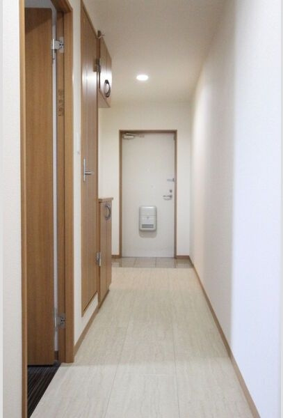 ディアコート千早の玄関