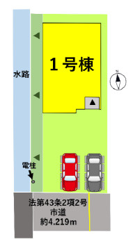 よかタウン／南区近見7丁目1期／１号棟の区画図