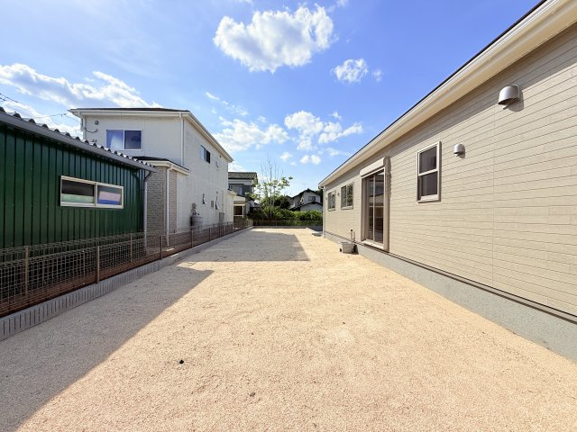 小美玉市納場第5　新築戸建　の庭
