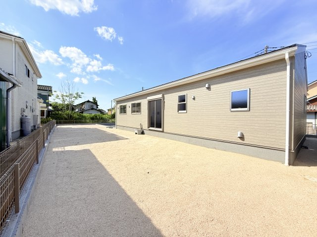 小美玉市納場第5　新築戸建　の庭
