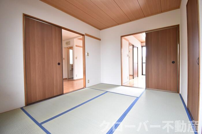 セジュールKEI Ａ／Ｂ棟 Aの和室|和室6帖
