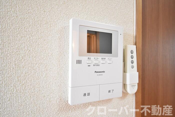 セジュールKEI Ａ／Ｂ棟 Aのセキュリティ|モニタ付インターホン